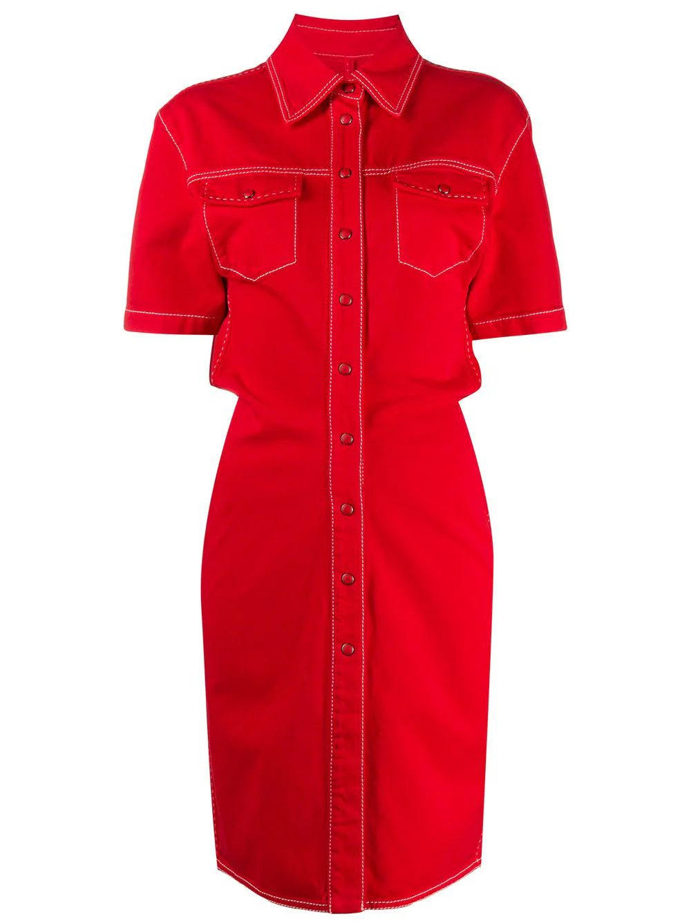 Off-White denim shirt dress