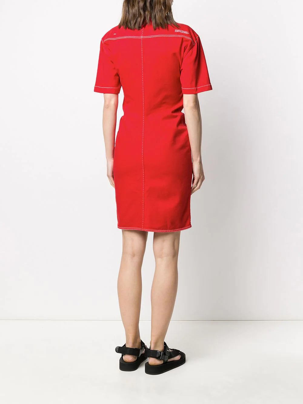 Off-White denim shirt dress - Image 4