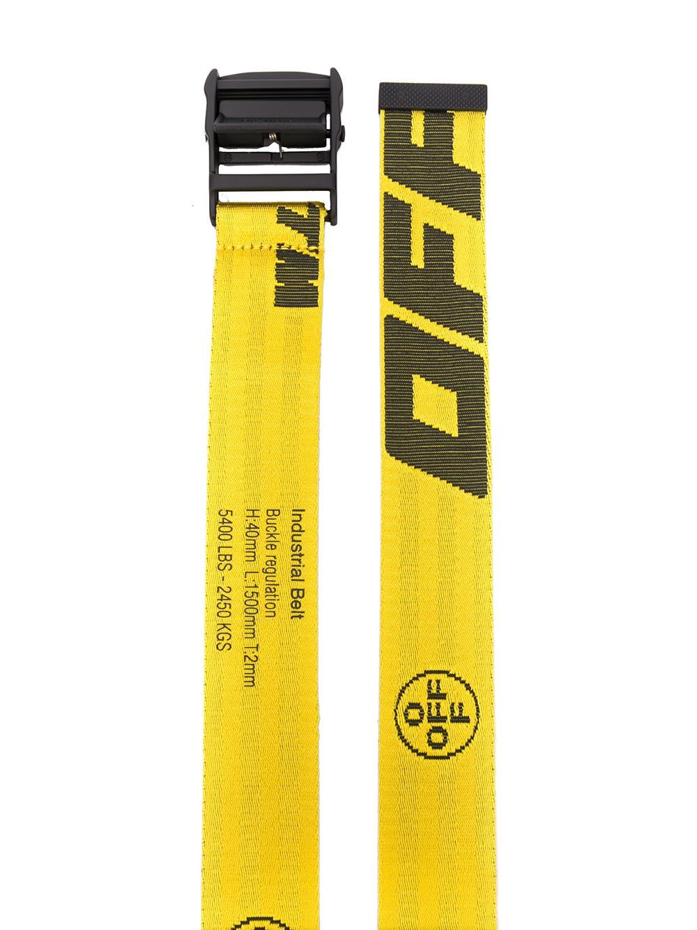 Off-white Industrial logo tape belt - Image 2