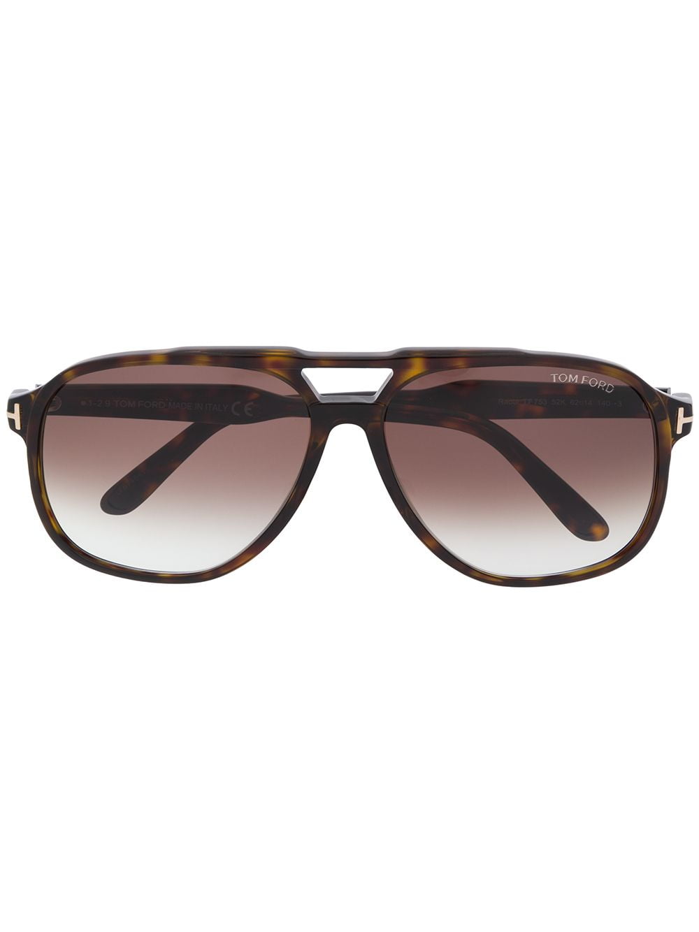 Tom Ford Eyewear FT0753 pilot-frame sunglasses