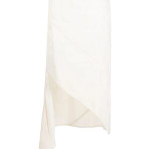 Off-White draped asymmetric pencil skirt