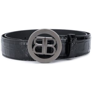 Balenciaga BB buckle belt