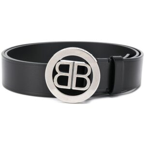 Balenciaga BB logo-plaque belt