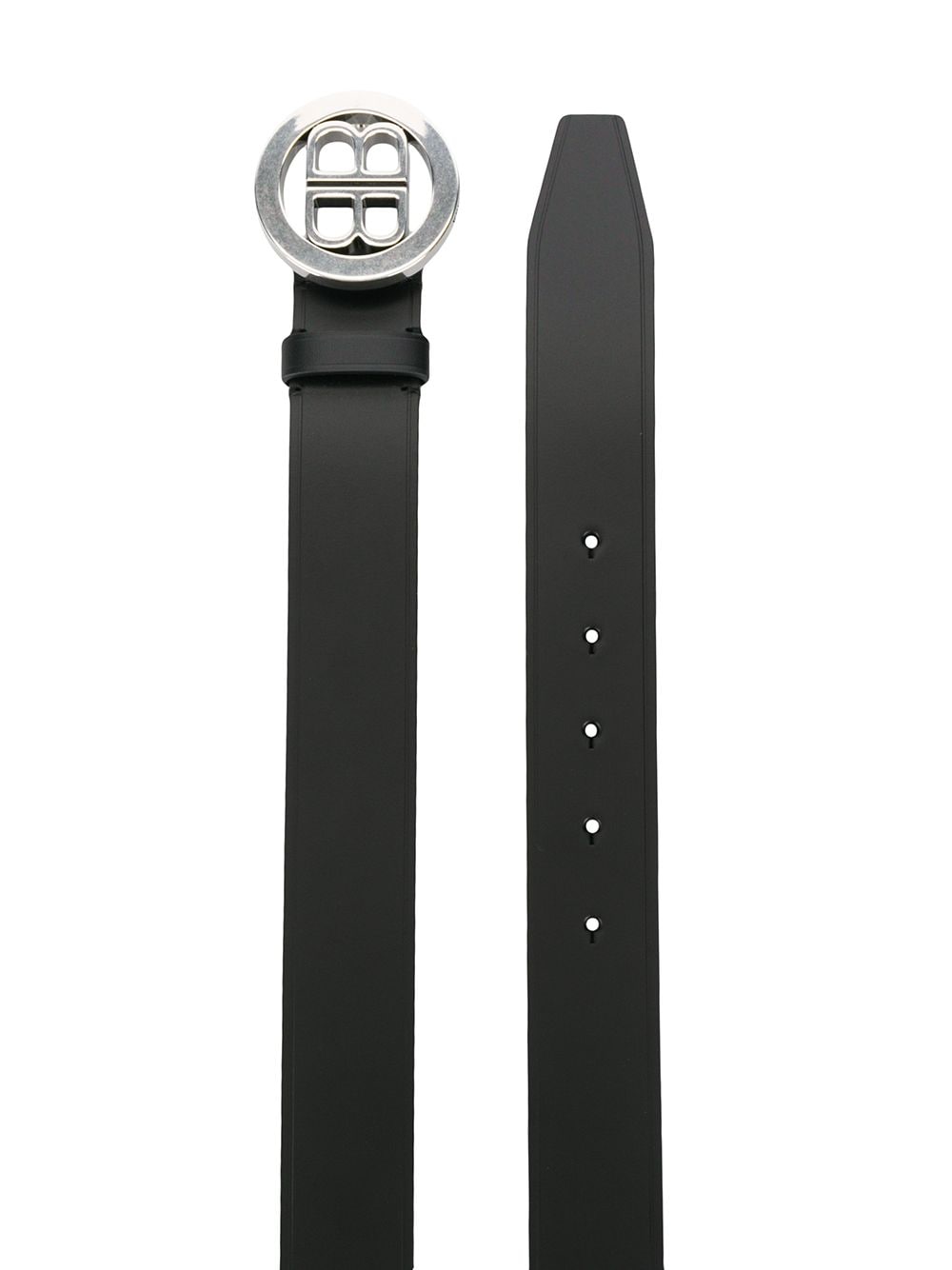 Balenciaga BB logo-plaque belt - Image 2