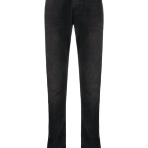 Alexander McQueen dragon patch slim-fit jeans