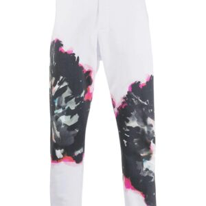 Alexander McQueen  abstract print track pants