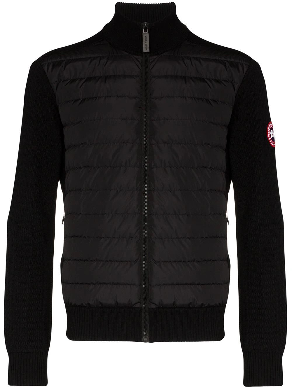 Canada Goose Hybridge wool-panelled padded jacket