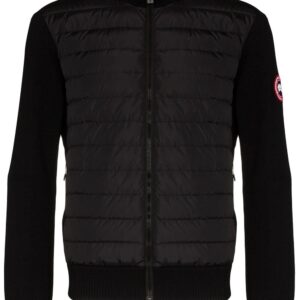 Canada Goose  Hybridge wool-panelled padded jacket