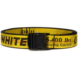 Off-white industrial logo belt