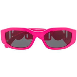 Versace Medusa Biggie oval frame sunglasses