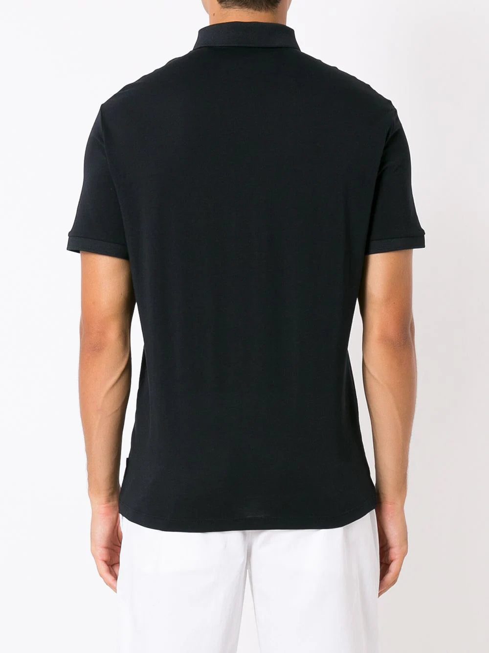 Armani Exchange logo-print polo shirt - Image 4