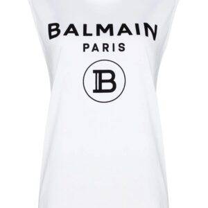 Balmain  logo-print top
