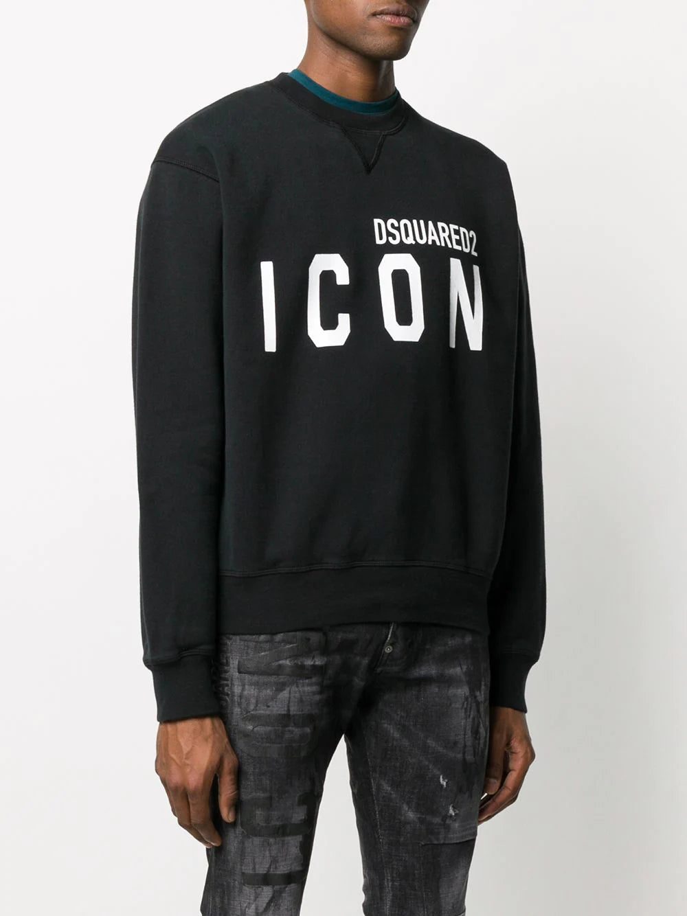 Dsquared2 Icon-print crew neck sweatshirt - Image 3
