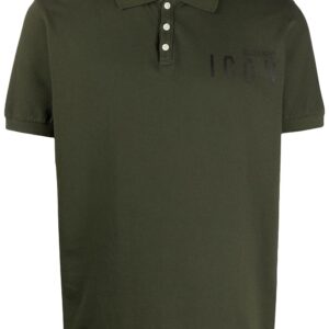 Dsquared2 Icon slogan cotton polo shirt