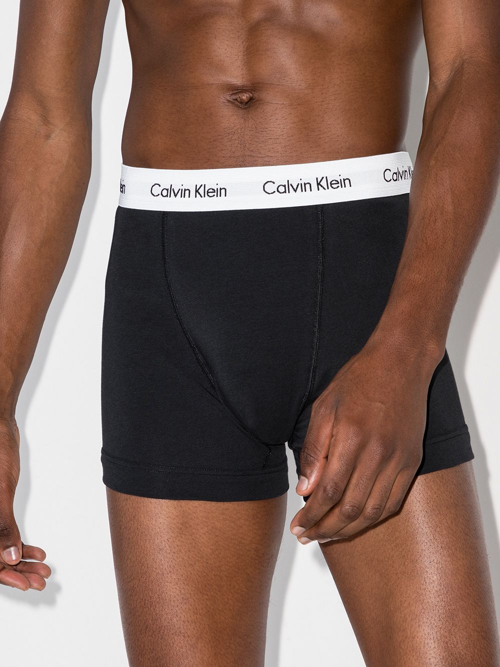 Calvin Klein Underwear three pack logo waistband boxer trunks - Image 2