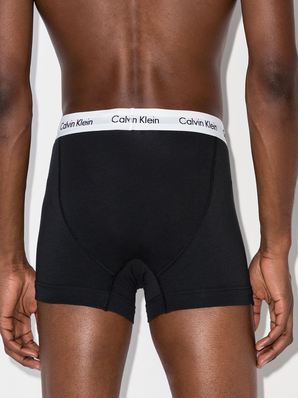Calvin Klein Underwear three pack logo waistband boxer trunks - Image 3