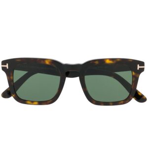 TOM FORD Eyewear tortoiseshell square-frame sunglasses