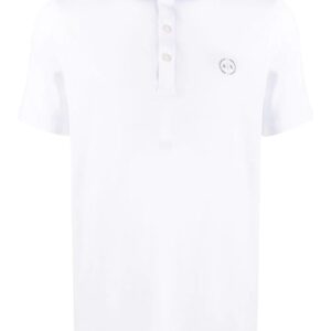 Armani Exchange embroidered logo polo shirt
