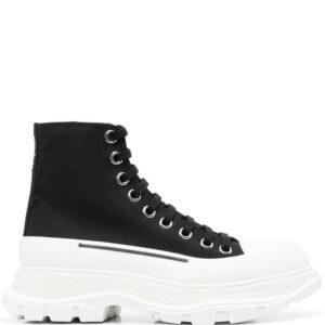 Alexander McQueen Tread Slick lace-up sneakers