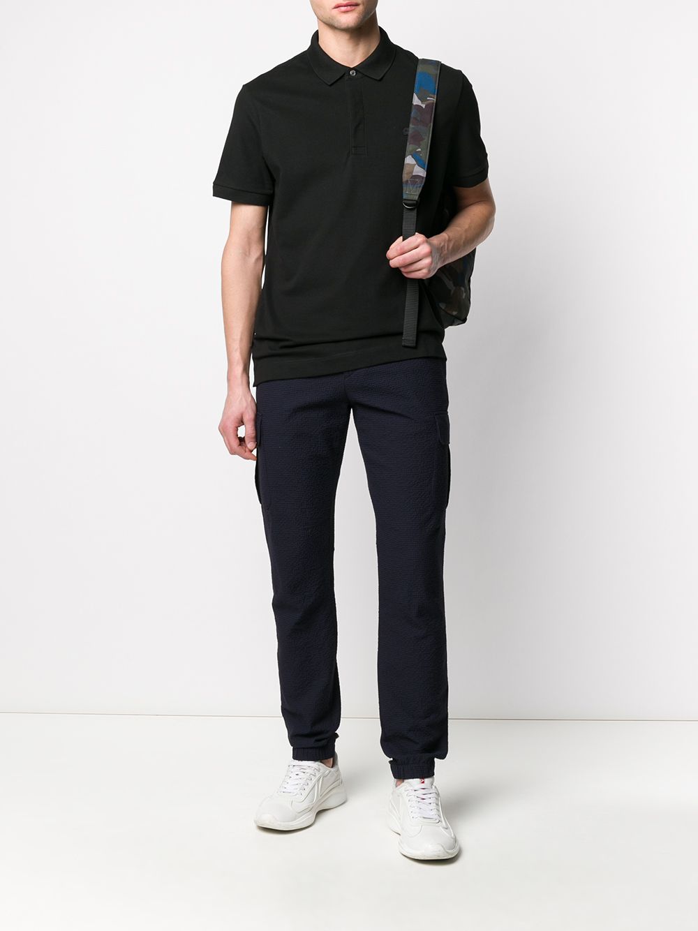 Lacoste logo patch polo shirt - Image 2