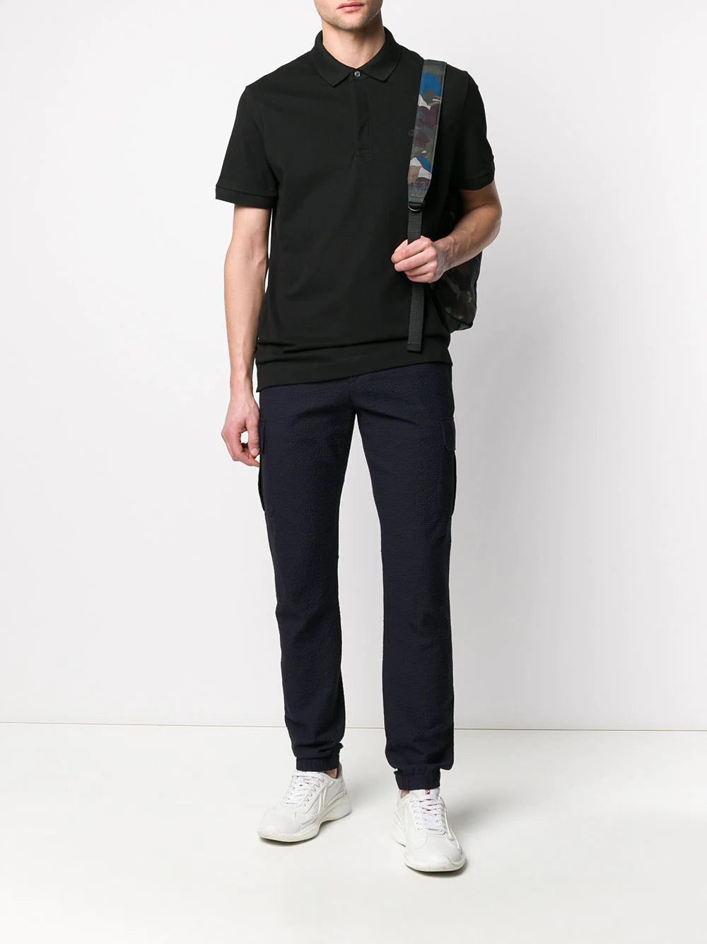 Lacoste logo patch polo shirt - Image 2