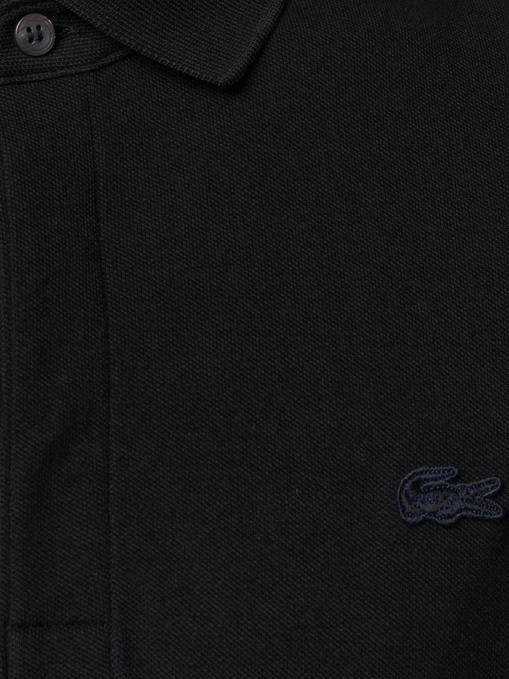 Lacoste logo patch polo shirt - Image 5