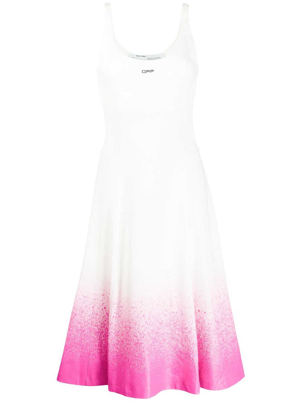 Off-White Degrade jersey dress