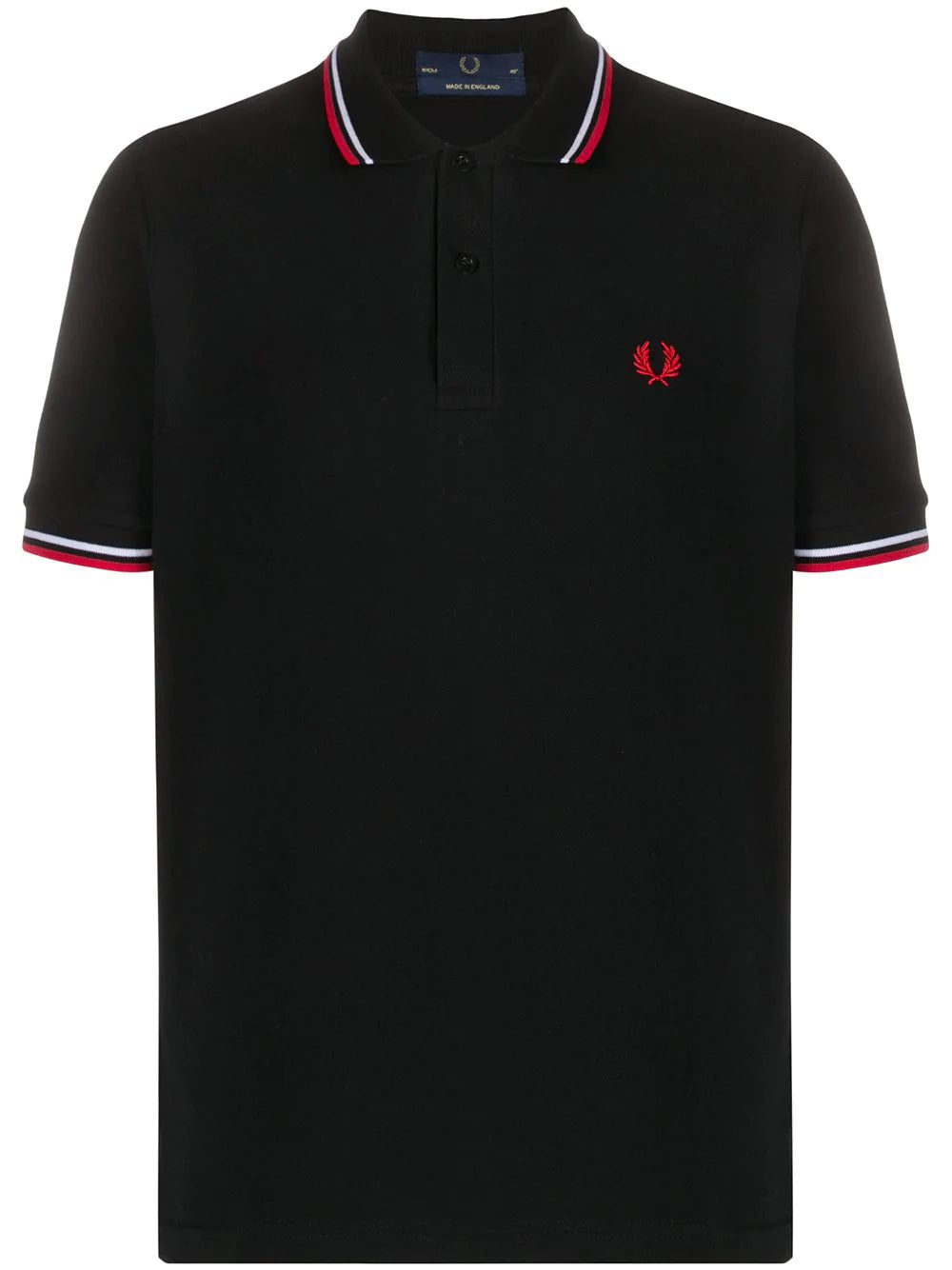 Fred Perry stripe trim polo shirt