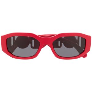 Versace Eyewear logo plaque rectangular sunglasses