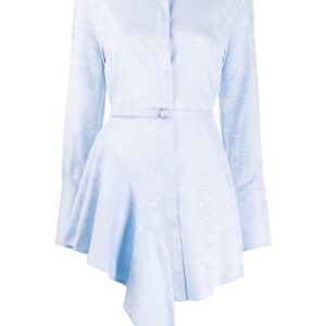 Off-White jacquard-woven shirt dress
