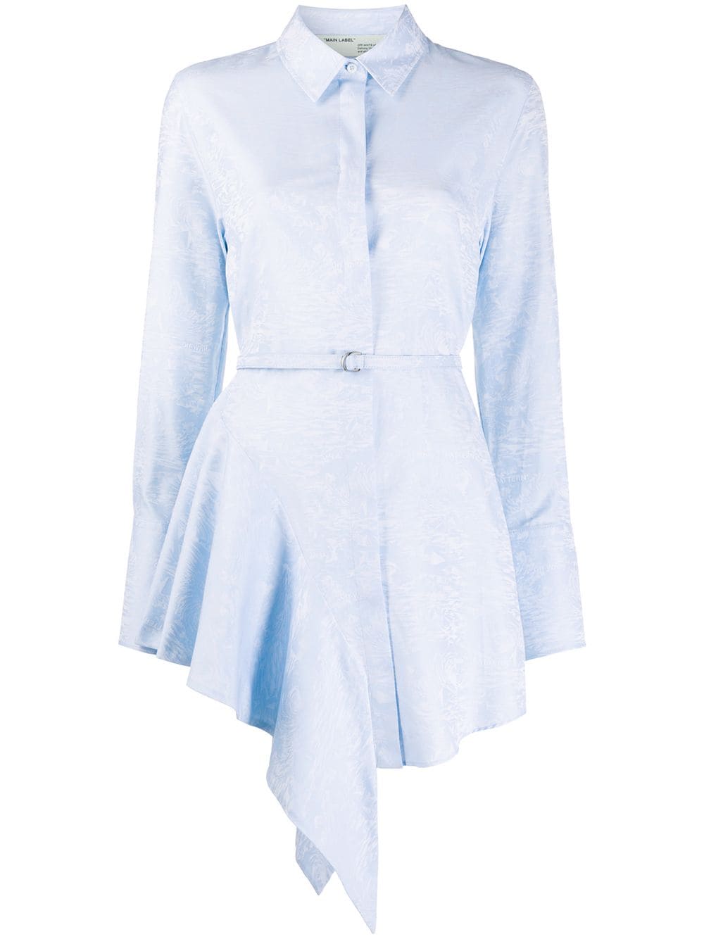 Off-White jacquard-woven shirt dress