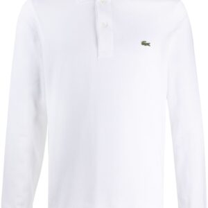 Lacoste logo patch polo shirt