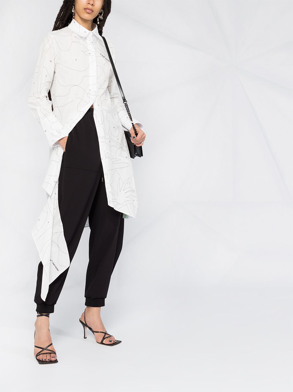 Off-White Puzzle shirt dress - Image 2