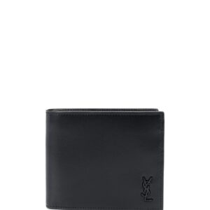 Saint Laurent logo plaque bi-fold wallet