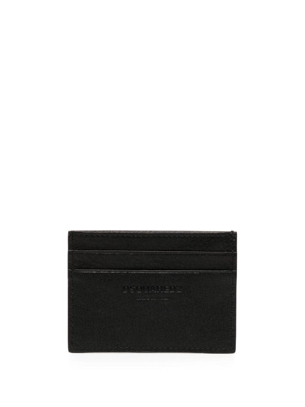 DSQUARED2 Icon logo-print leather card holder - Image 2