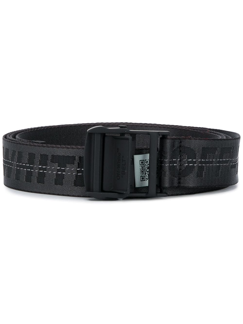 Off-white industrial logo belt