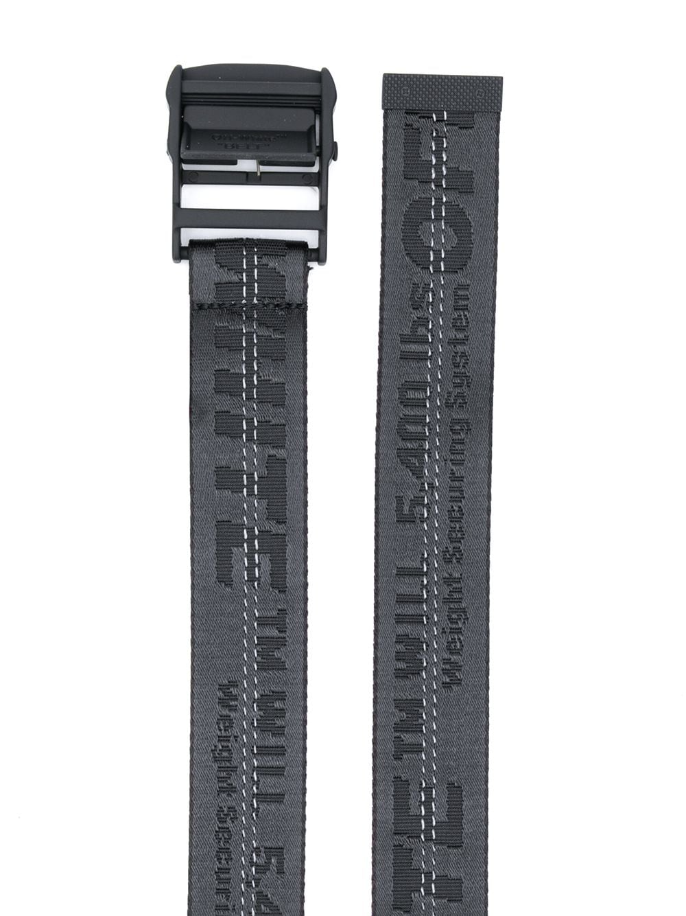 Off-white jacquard logo Industrial belt - Image 2