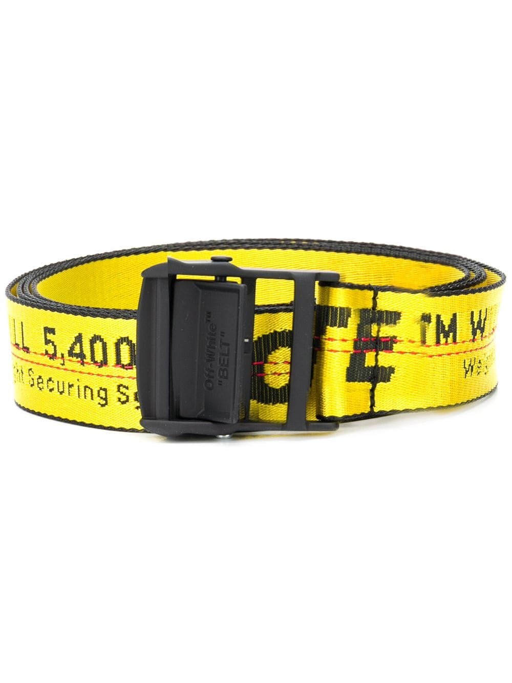 Off-white regular Industrial belt