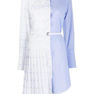 Off-White pleated shirt dress