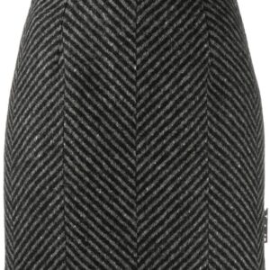 Off-White diagonal-stripe mini skirt
