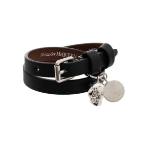 Alexander McQueen  double-wrapped bracelet