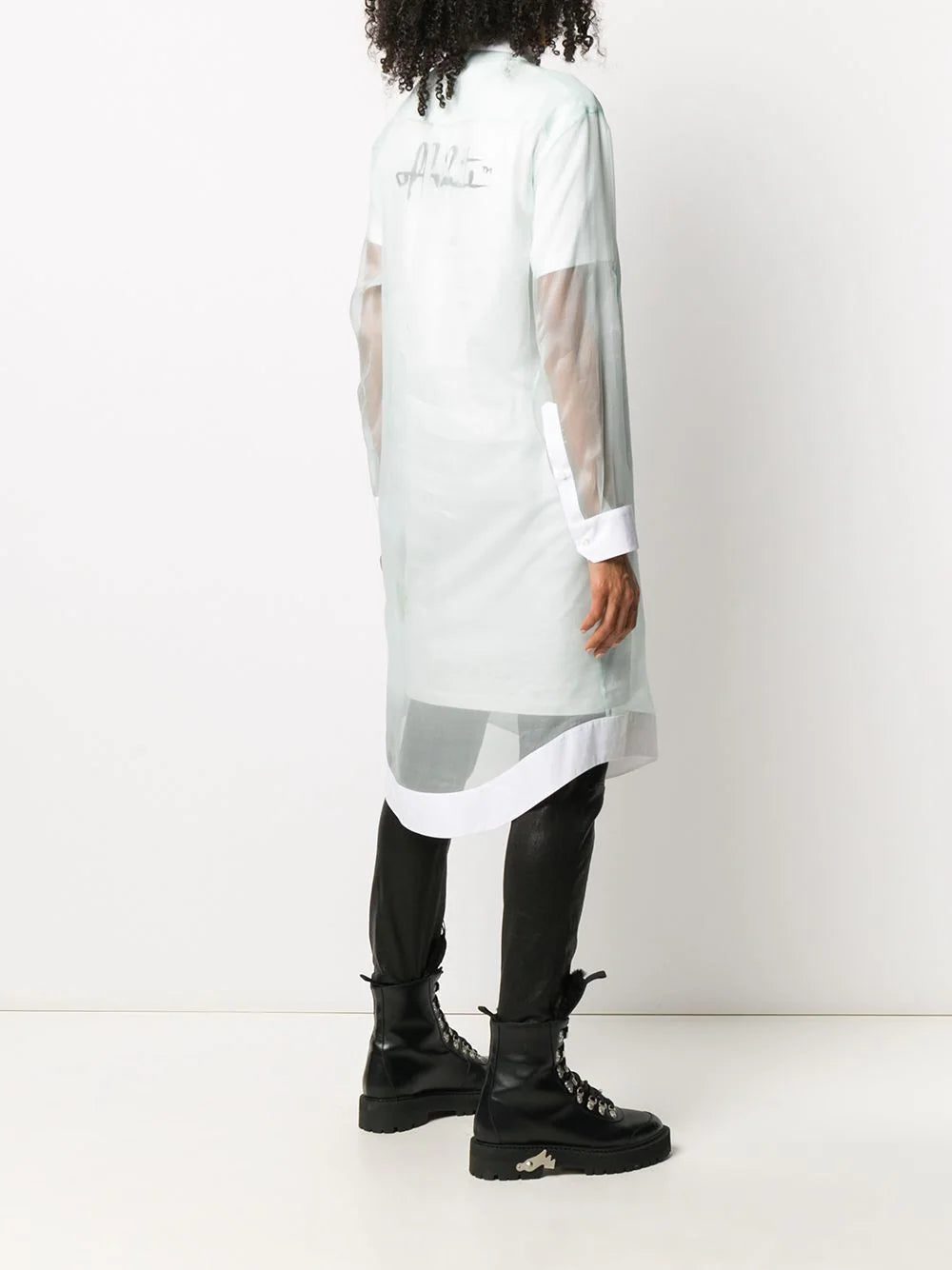 Off-White Free Winona-print shirt dress - Image 4