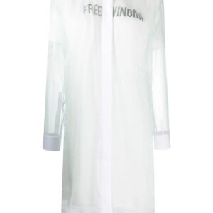Off-White Free Winona-print shirt dress