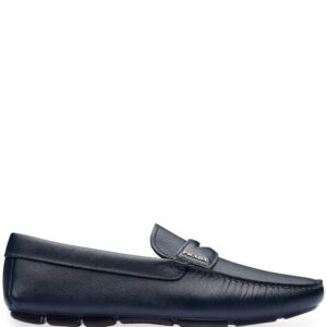 Prada  logo lettering driving loafers