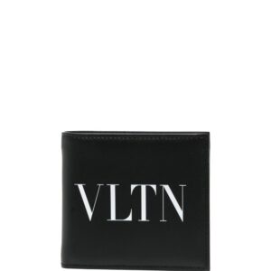 Valentino Garavani logo-print leather wallet