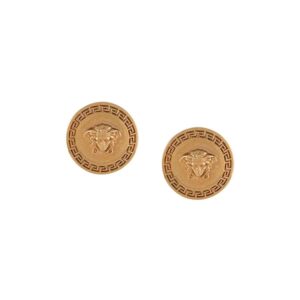 Versace  Medusa circular earrings