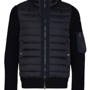 Moncler  knit detail padded jacket