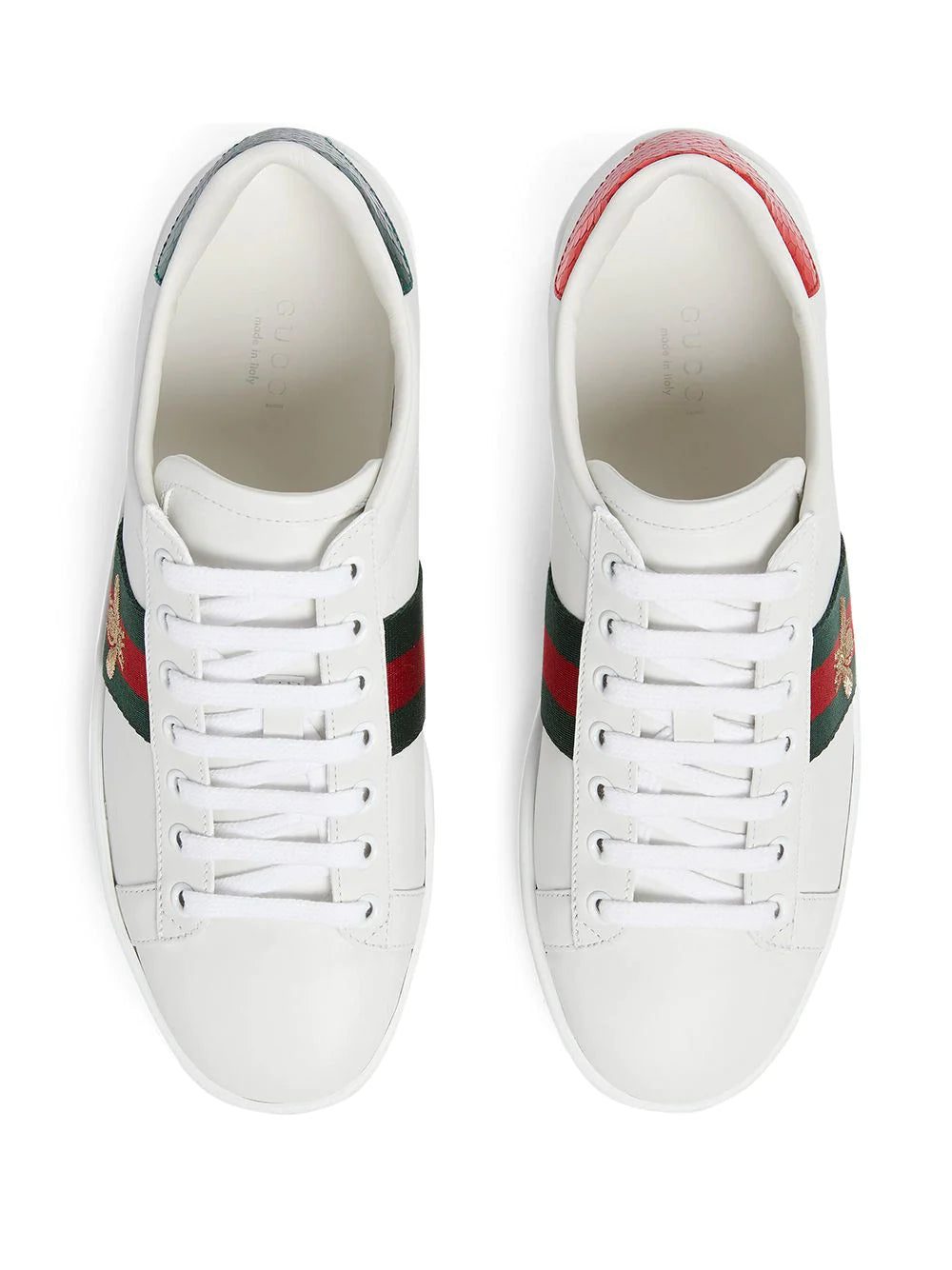 Gucci embroidered Ace sneakers - Image 4