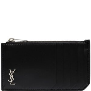 Saint Laurent  Monogram-plaque cardholder