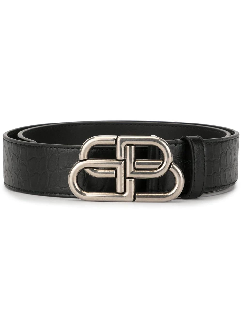 Balenciaga BB leather belt